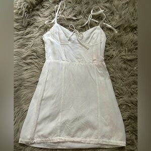 Bershka white dress